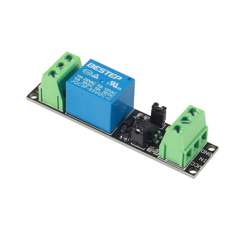 AEDIKO 6pcs 1 Channel Relay Module DC 3V/3.3V High Level Driver Optocoupler Module Isolated Drive Control Board - Image 4